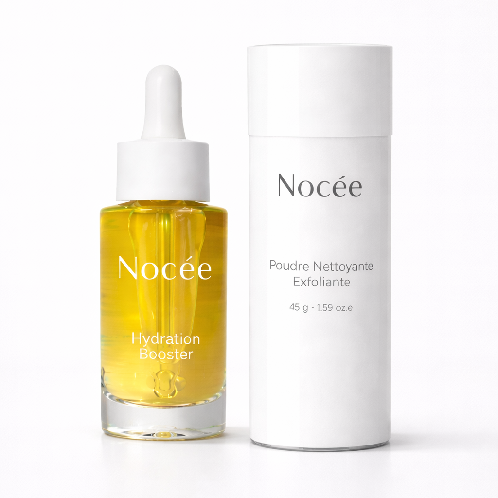 Routine Essentielle · Sérum Hydratant + Poudre Nettoyante