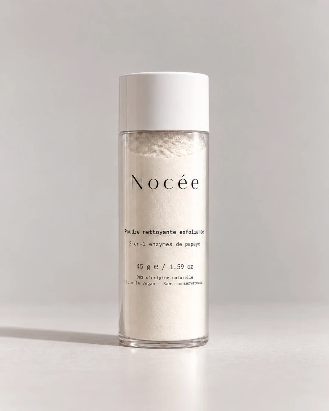 Poudre nettoyante exfoliante 2-en-1
